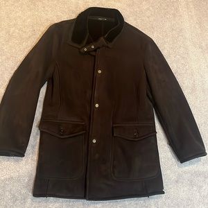 Emperor Armani men’s shearling coat